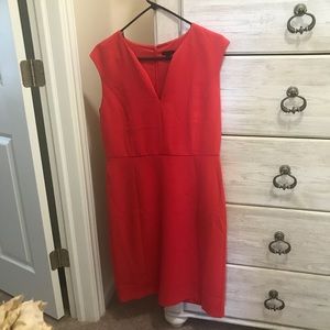 Red Ann Taylor Dress